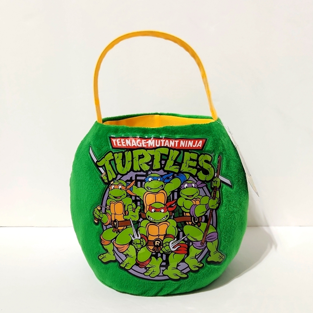 Nickelodeon Green Teenage Mutant Ninja Turtles Basket